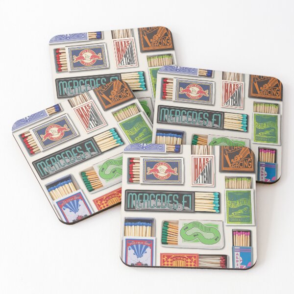 Item preview, F1 Matchboxes Poster  designed and sold by hyperf1xation.