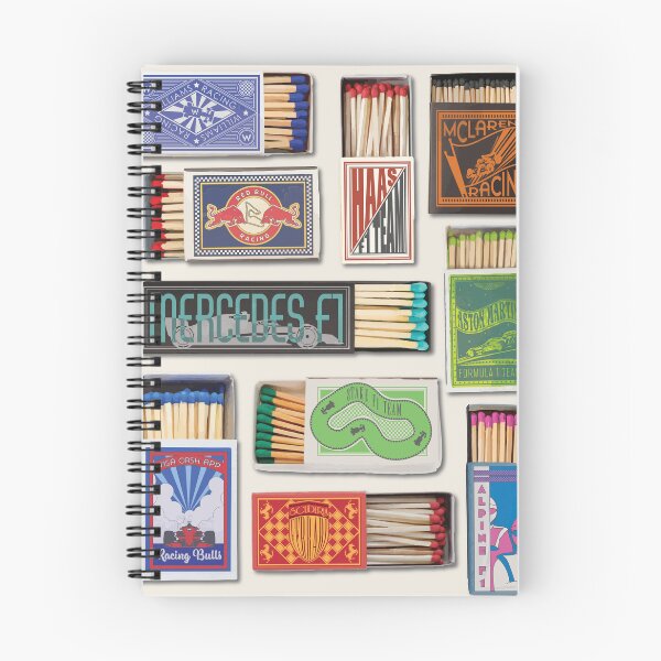 Item preview, F1 Matchboxes Poster  designed and sold by hyperf1xation.