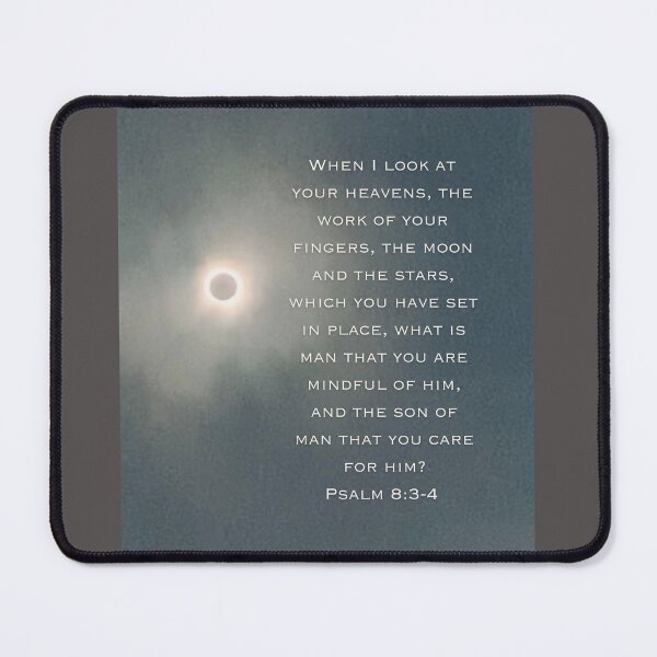 Item preview, April 2024 Total Solar Eclipse Psalm 8 Bible Verse designed and sold by Neeshki.