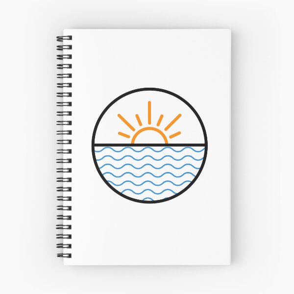 Item preview, Minimalist Sunset Wave Design designed and sold by Dlash.