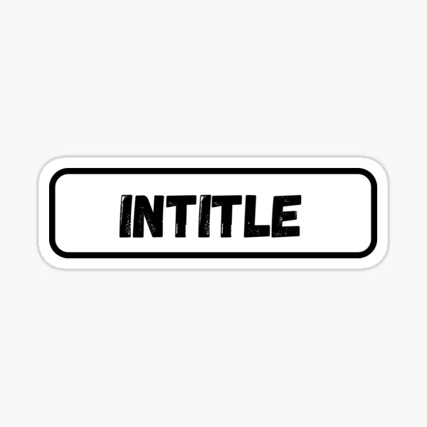 Item preview, The Intitle Command designed and sold by sourcecon.