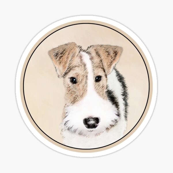 Wire Fox Terrier Sticker