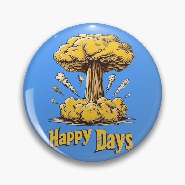 Item preview, Happy Days Mushroom Cloud designed and sold by eggparade.