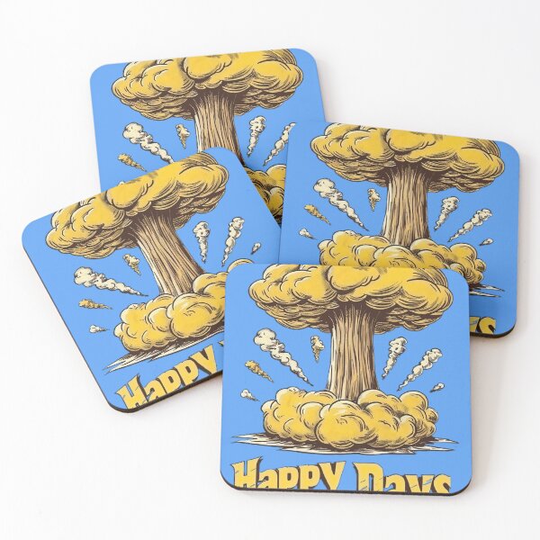 Item preview, Happy Days Mushroom Cloud designed and sold by eggparade.