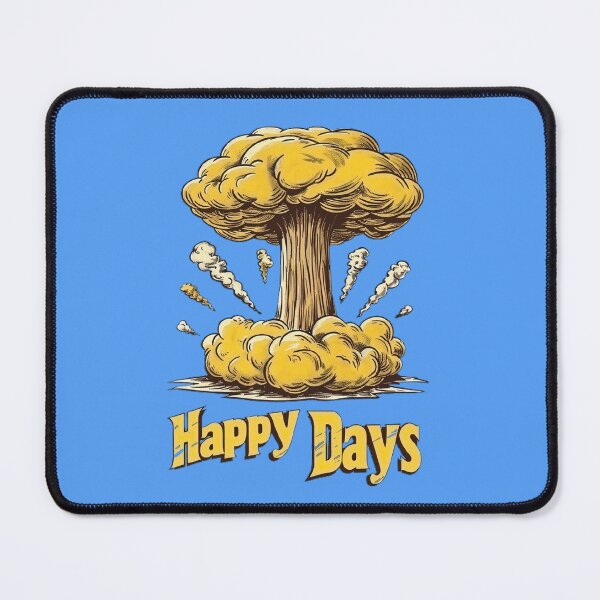 Item preview, Happy Days Mushroom Cloud designed and sold by eggparade.