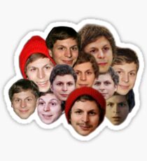 Michael Cera Collection Sticker