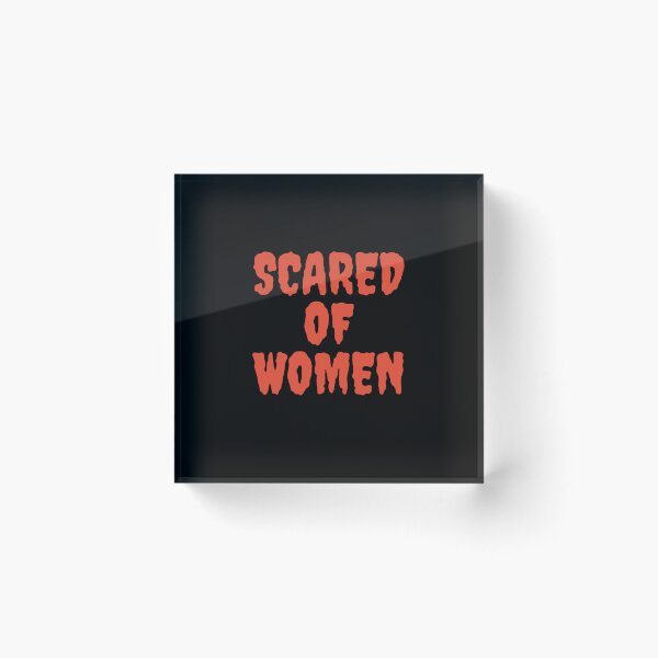 Item preview, SCARED OF WOMEN Classic designed and sold by funkyfabrik.