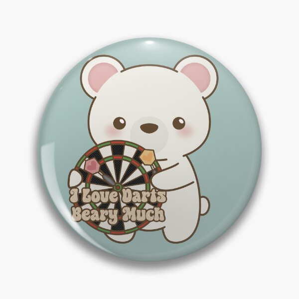 Item preview, I Love Darts Beary Much!! designed and sold by love4darts.