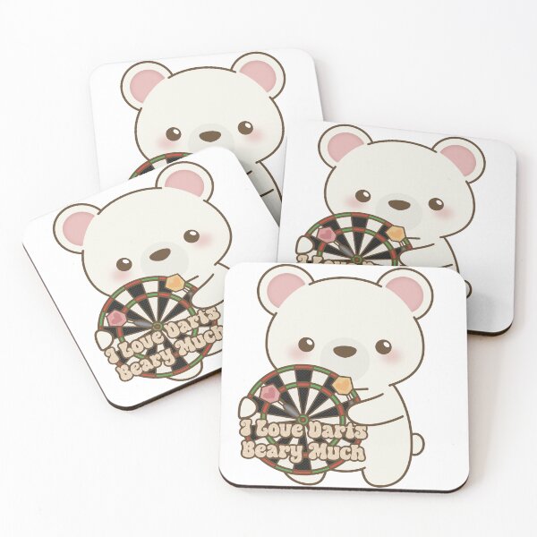 Item preview, I Love Darts Beary Much!! designed and sold by love4darts.