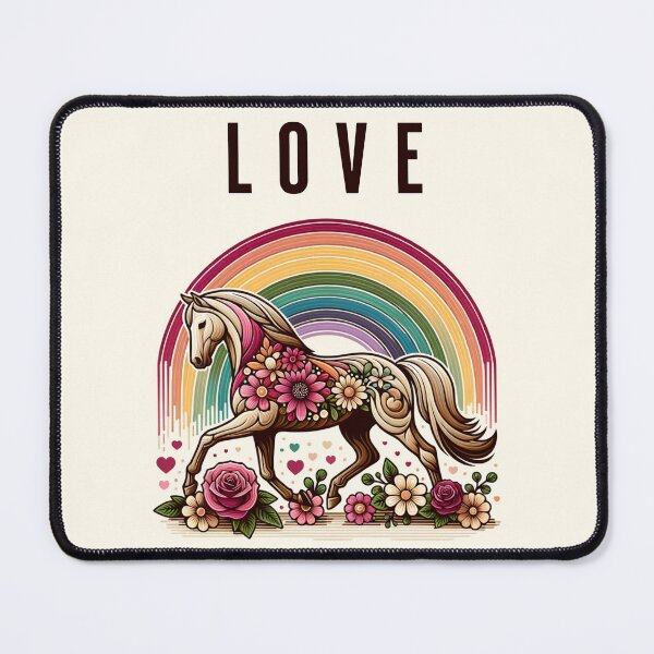 Item preview, Horse Rainbow Love designed and sold by LeosCloset.