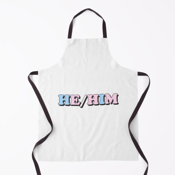 Item preview, he/him trans pride flag pronouns designed and sold by wordswithfonts.
