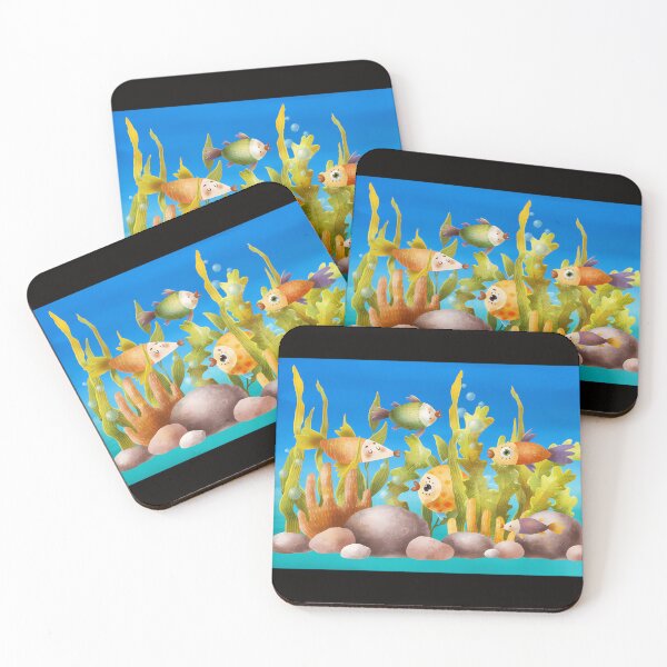 Item preview, Undersea World Cartoon Image  designed and sold by EMIHICKMAN.