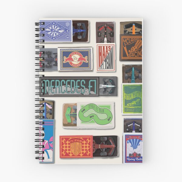 Item preview, F1 Matchbox Cars Poster designed and sold by hyperf1xation.