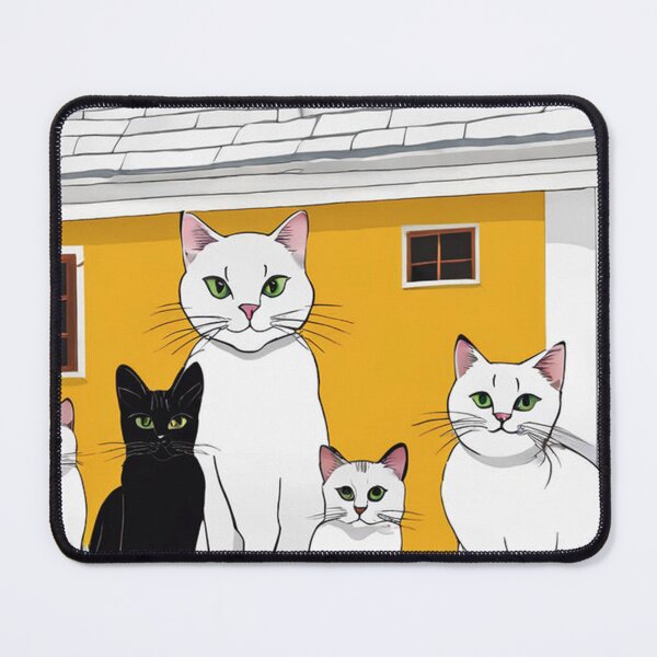 Item preview, Cats having fun at home 8 designed and sold by glauco54.