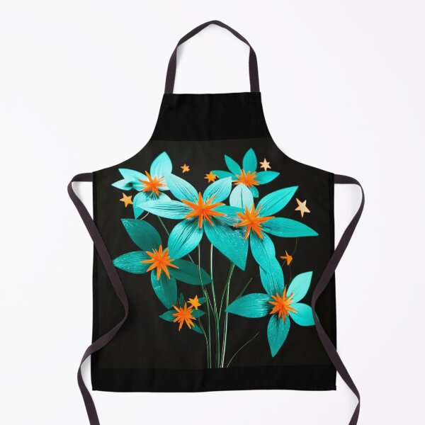 Artikelvorschau, Sternenblumen mit orangefarbenen Herzen entworfen und verkauft von janjacbu.
