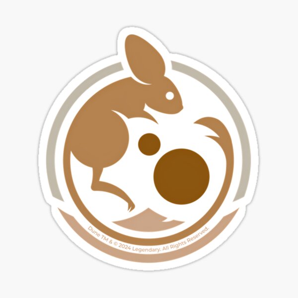 Item preview, Dune Arrakis Muad Dib Emblem designed and sold by LillianBledsaw8.
