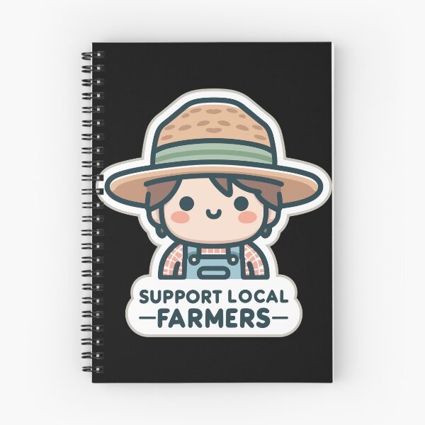 Item preview, Support Local Farmers designed and sold by BluRockDesigns.