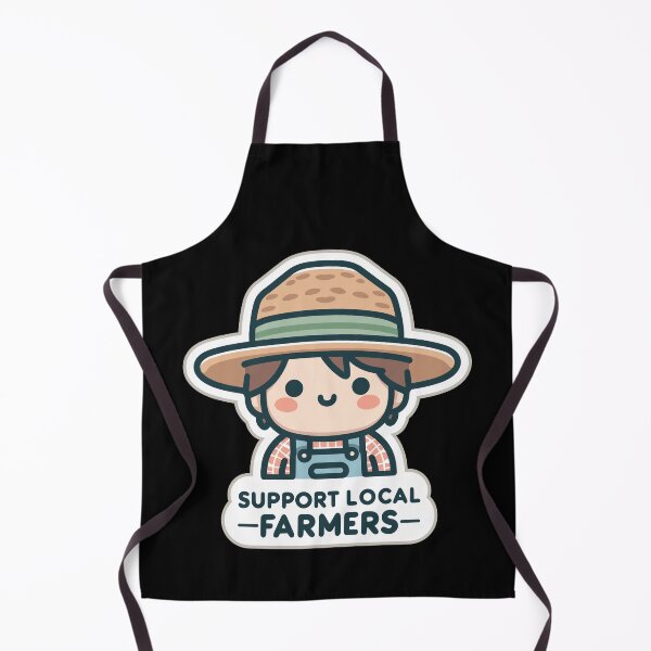 Item preview, Support Local Farmers designed and sold by BluRockDesigns.