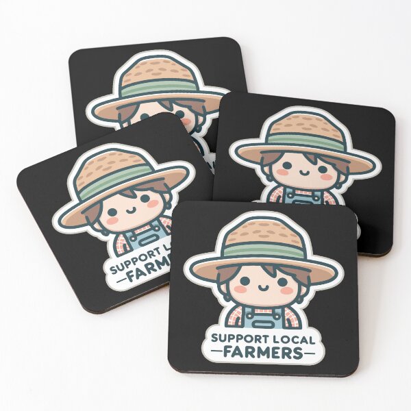 Item preview, Support Local Farmers designed and sold by BluRockDesigns.