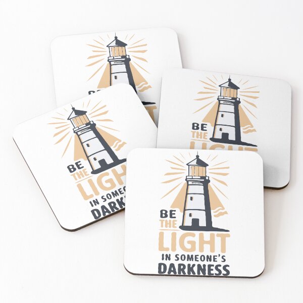 Item preview, Be the Light - Lighthouse quote designed and sold by LoFi-OG.