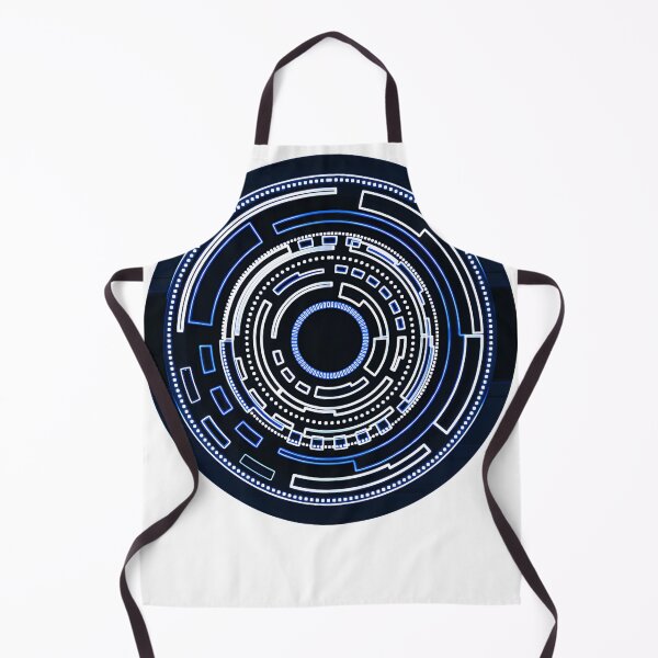 Item preview, Techno Tekno Cyber Punk Style Neon Blue Design designed and sold by Hanneantoine.