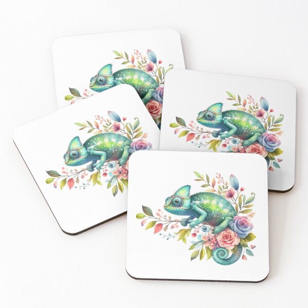 Item preview, Floral Veiled Chameleon designed and sold by TheAnimalZ00.