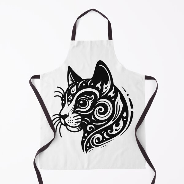 Item preview, Cat line drawing - white/black (4) designed and sold by fatimah-SL.