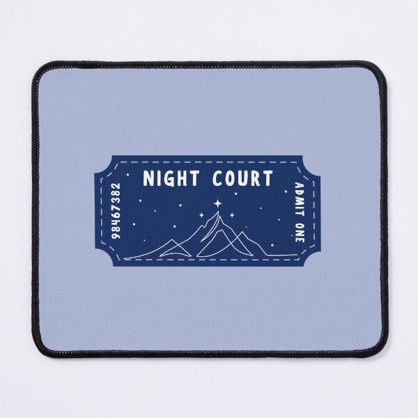Item preview, Night Court acotar ticket designed and sold by Neadoodles.