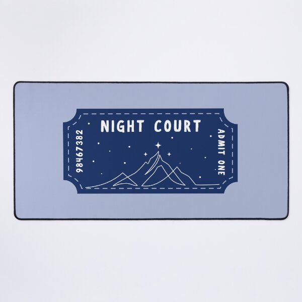 Item preview, Night Court acotar ticket designed and sold by Neadoodles.