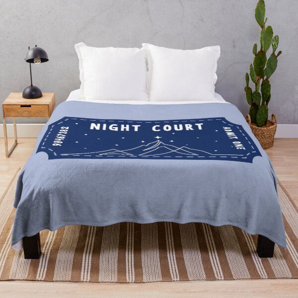 Item preview, Night Court acotar ticket designed and sold by Neadoodles.