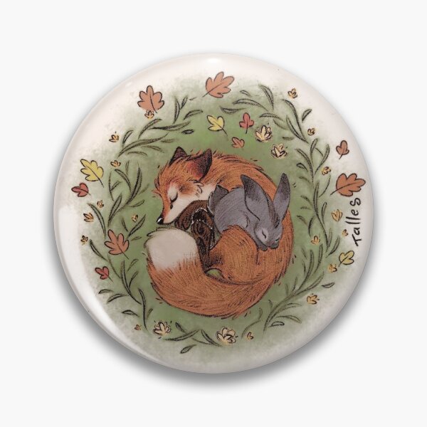Item preview, The Fox and The Rabbit designed and sold by Wolf The Folk.