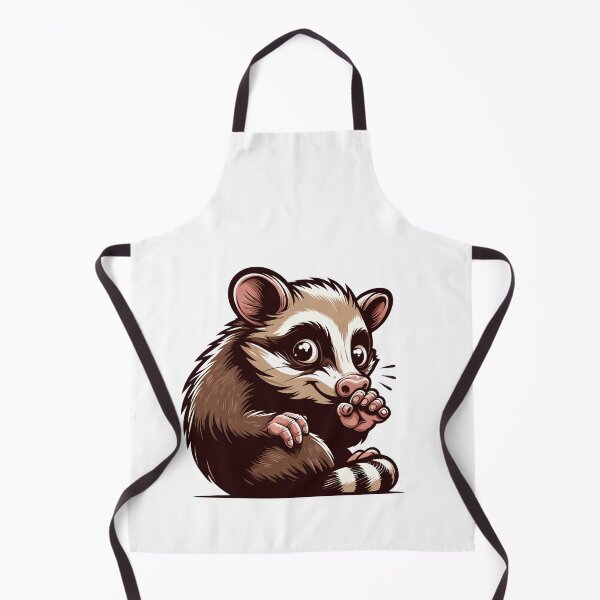 Item preview, Curious Cartoon Possum - Charming Wildlife Art designed and sold by Designowner.