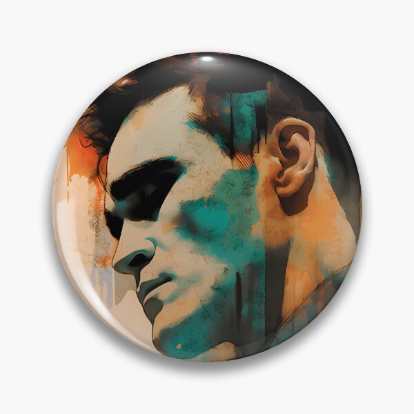 Item preview, Morrissey 80S 90S Moz Illustration Art Work designed and sold by TammyRussell.