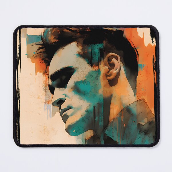 Item preview, Morrissey 80S 90S Moz Illustration Art Work designed and sold by TammyRussell.