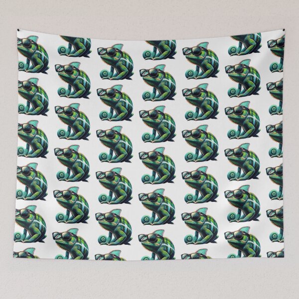 Item preview, Veiled Chameleon Wearing Sunglasses designed and sold by TheAnimalZ00.