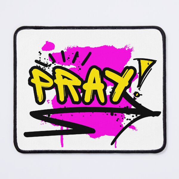 Item preview, Pray, Colossians 4:2, Graffitti Art designed and sold by MoriaStore.