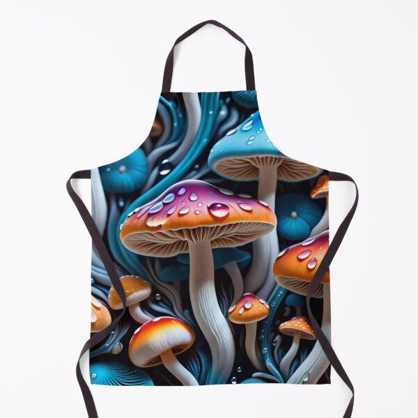Artikelvorschau, Psychedelic Trippy Magic Mushrooms entworfen und verkauft von TheArtOfPat.