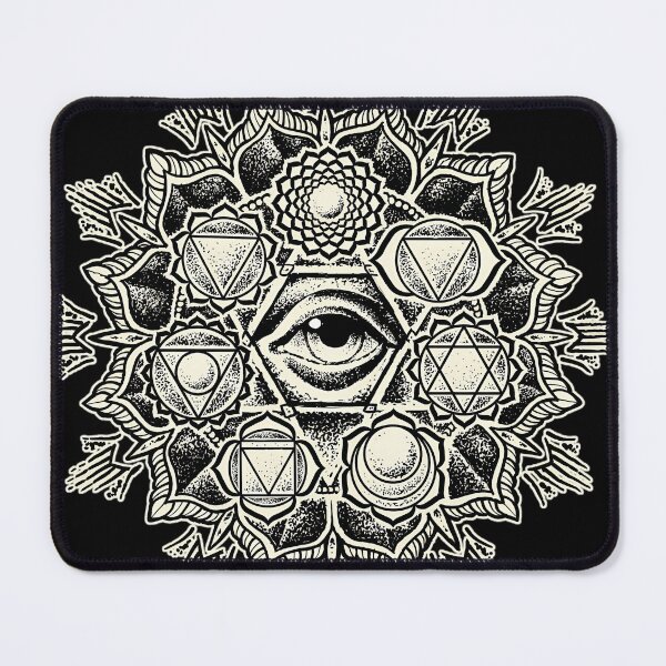 Item preview, Anahata Seven Chakra Flower Mandala designed and sold by TammyRussell.