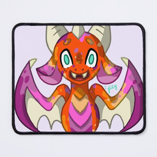 Item preview, Lesbian Painted Pride Dragon designed and sold by Ghost King Hollow.