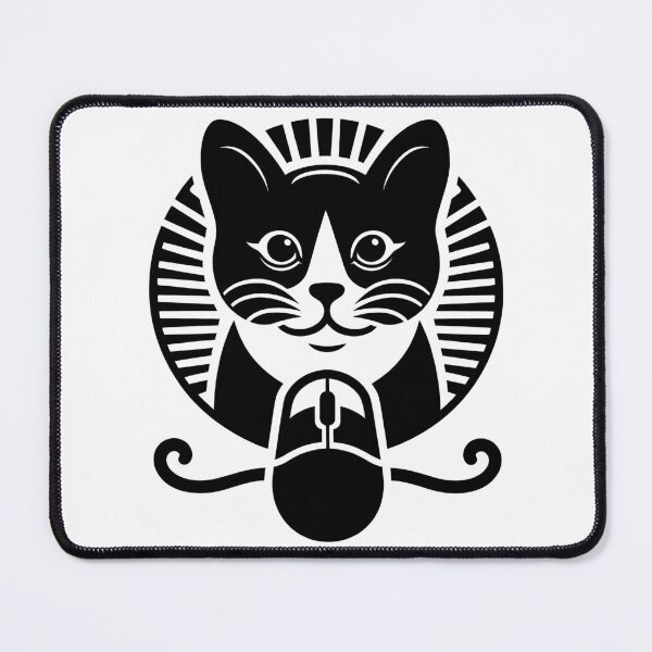 Item preview, Cat line drawing - white/black (5) designed and sold by fatimah-SL.