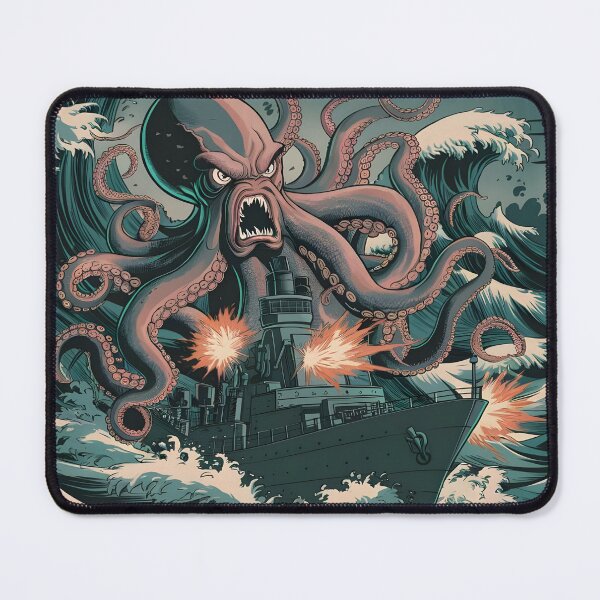 Item preview, Octopus Battle designed and sold by WANBASTEN.