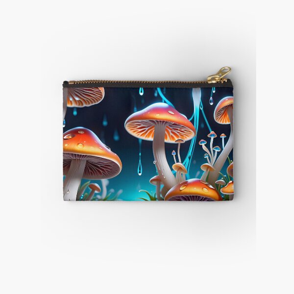 Artikelvorschau, Psychedelic Trippy Magic Mushrooms entworfen und verkauft von TheArtOfPat.