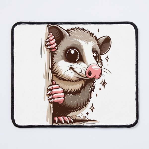 Item preview, Peekaboo Possum - Cute Wildlife Illustration designed and sold by Designowner.