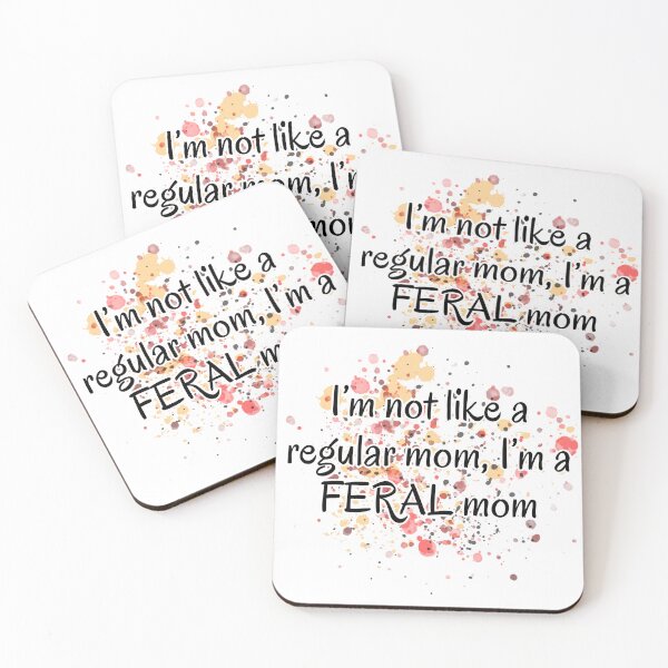 Item preview, Feral Mom Red designed and sold by sommerscreative.