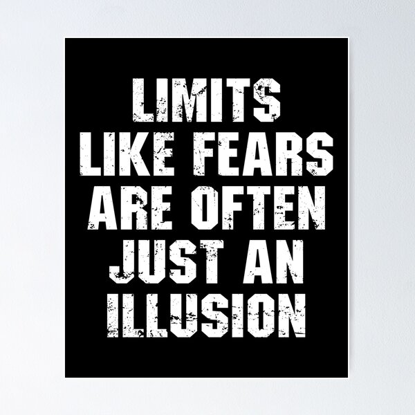 Item preview, Limits like fears are often just an illusion designed and sold by maelasevttima.