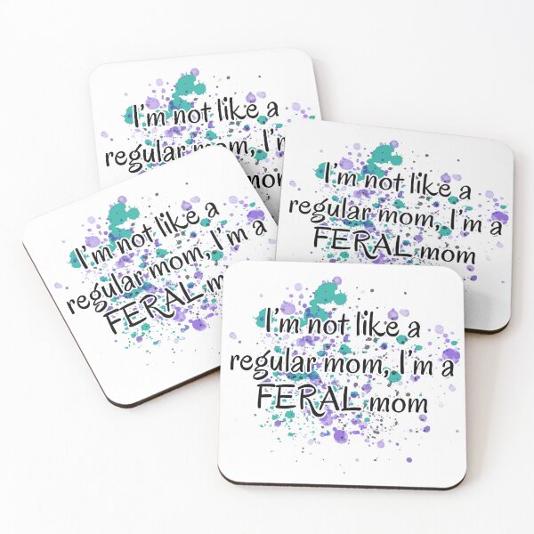 Item preview, Feral Mom Purple designed and sold by sommerscreative.