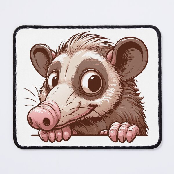 Item preview, Curious Opossum - Cute Wildlife Illustration designed and sold by Designowner.
