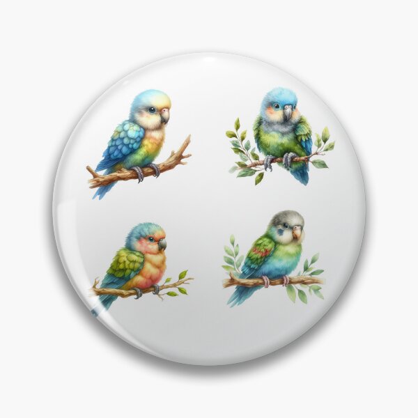 Item preview, Cute Baby Parrots designed and sold by TheAnimalZ00.