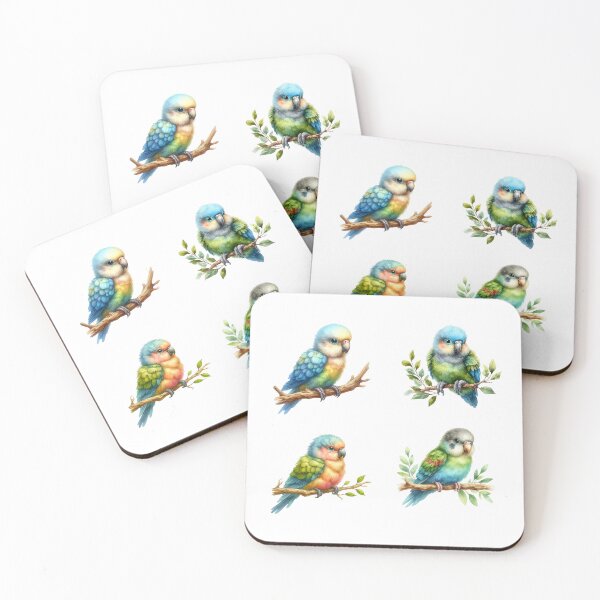 Item preview, Cute Baby Parrots designed and sold by TheAnimalZ00.
