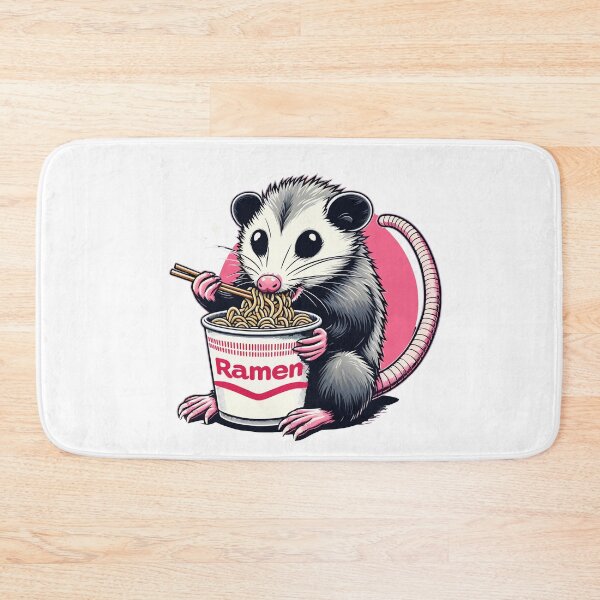 Artikelvorschau, Opossum isst Ramen entworfen und verkauft von Designowner.